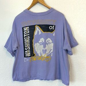 Vintage 90s Washington Huskies T-Shirt